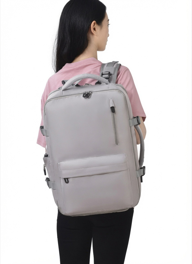 Backpack VnV Travel 8190 grey