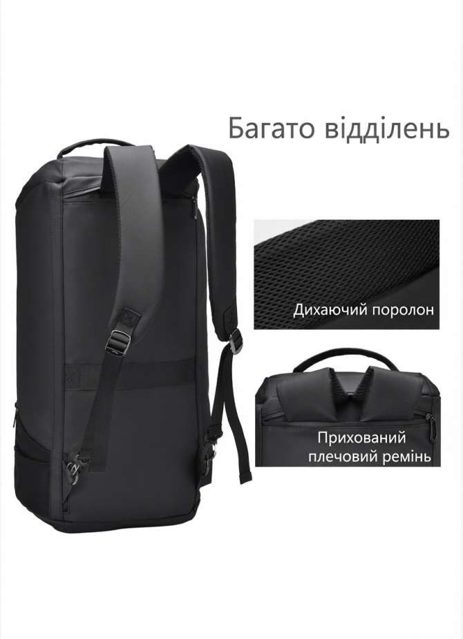 Torba-Plecak VnV Travel 3025 czarny