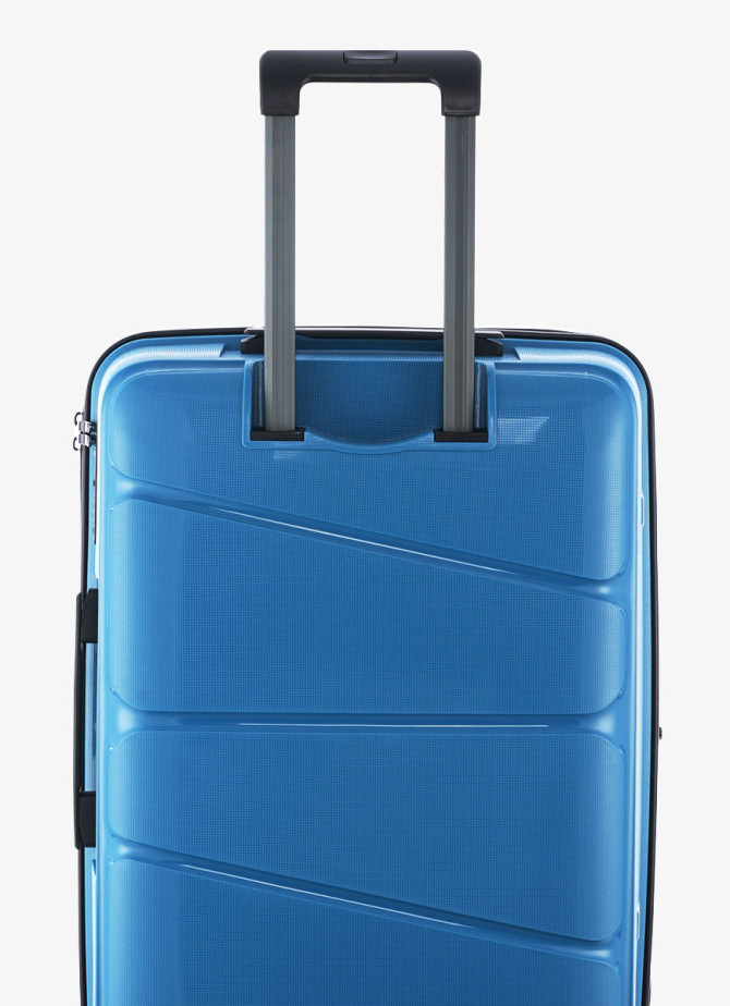 Suitcase V&V Travel Peace 8011-65 Blue