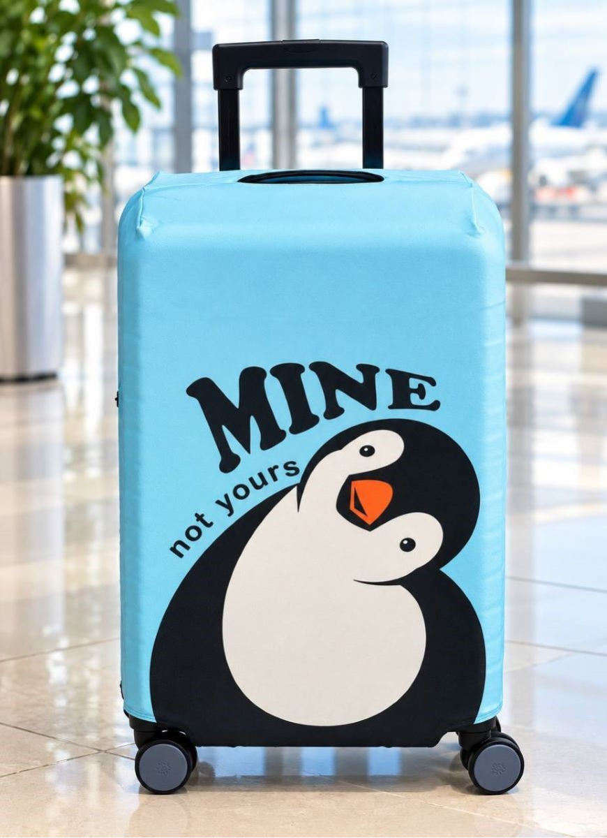 Pokrowiec na walizkę V&V Accessories Cover S Blue
