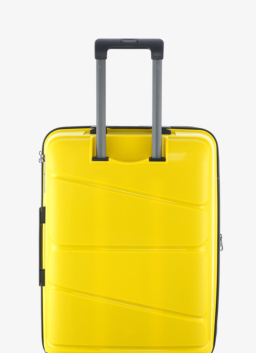 Suitcase V&V Travel Peace 8011-55 Yellow