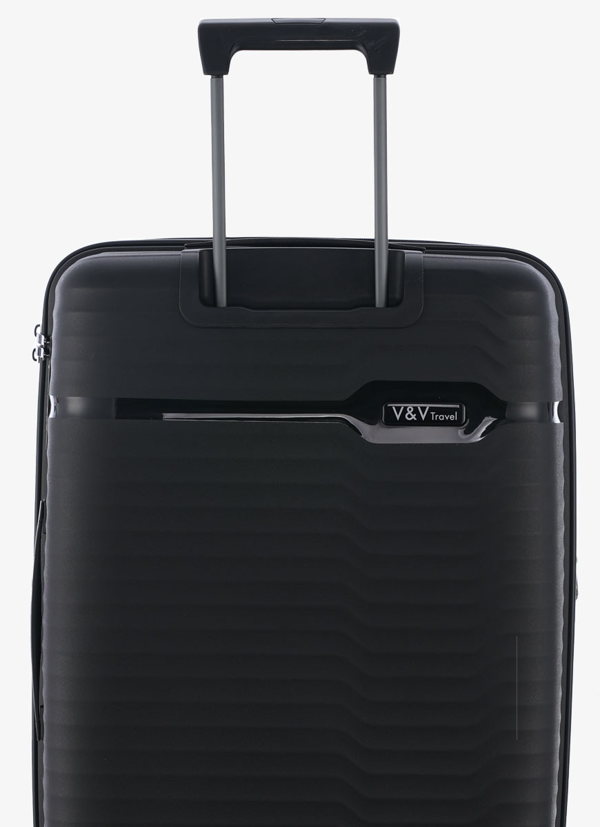 Suitcase V&V Travel Summer Breeze 8018 75cm Black