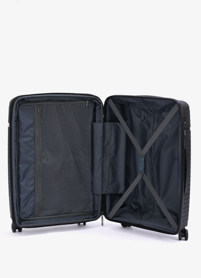 Suitcase V&V Travel Summer Breeze 8018 75cm Black