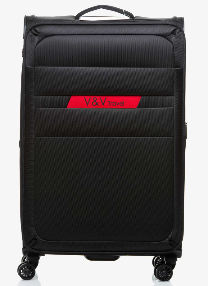 Suitcase V&V Travel Volunteer 8022-75 Black