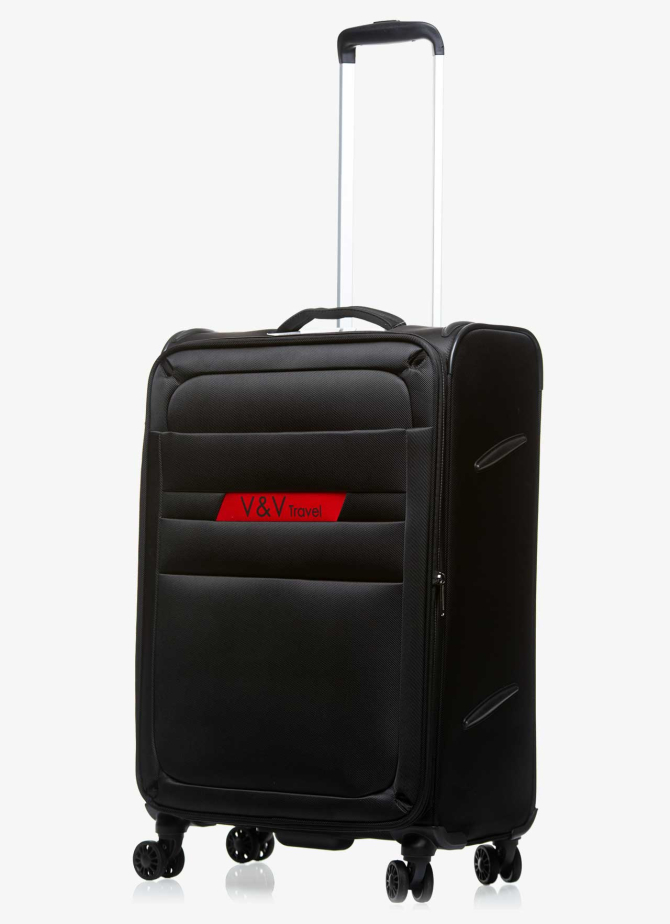 Suitcase V&V Travel Volunteer 8022-65 Black