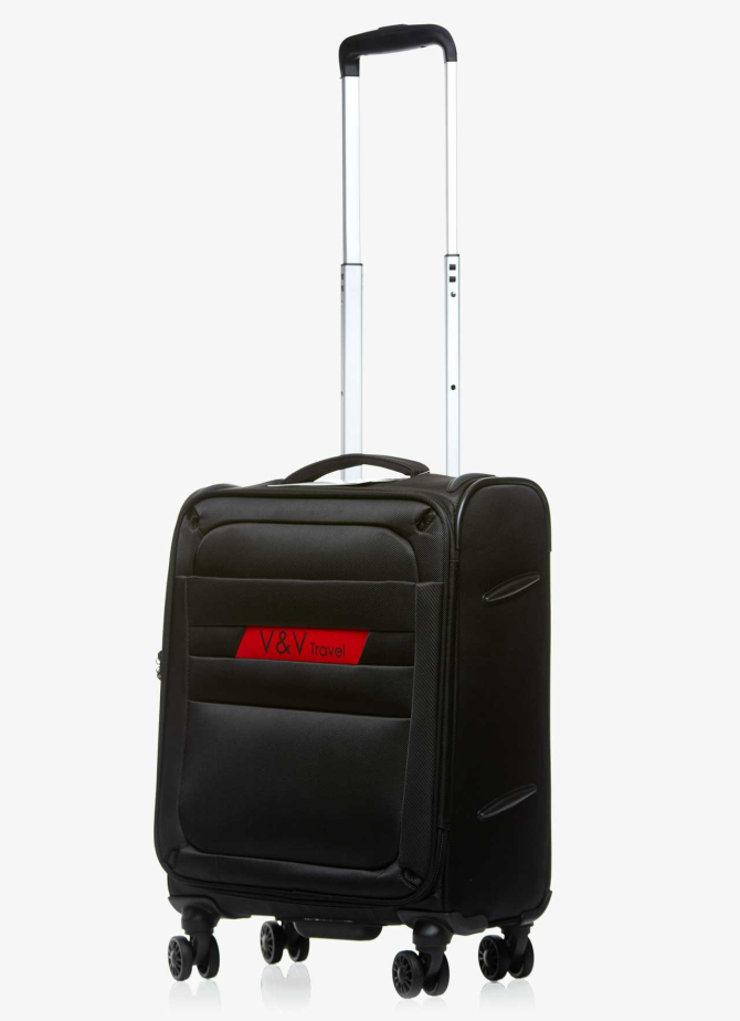 Suitcase V&V Travel Volunteer 8022-55 Black