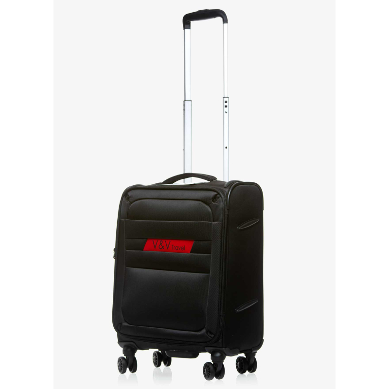 Suitcase V&V Travel Volunteer 8022-55 Black