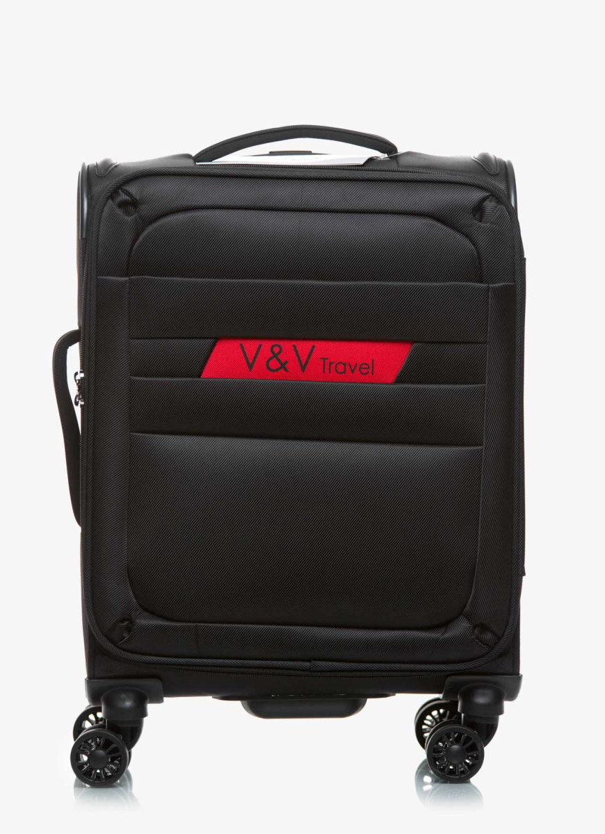 Suitcase V&V Travel Volunteer 8022-55 Black