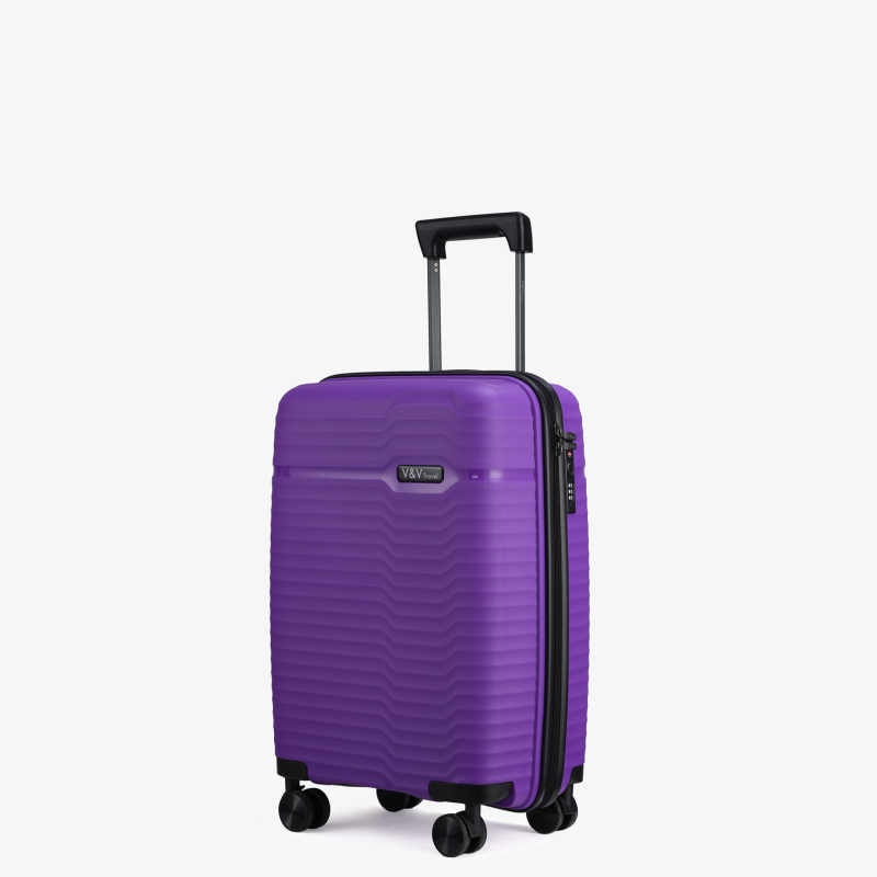 Suitcase V&V Travel Summer Brave 8018-55 Purple