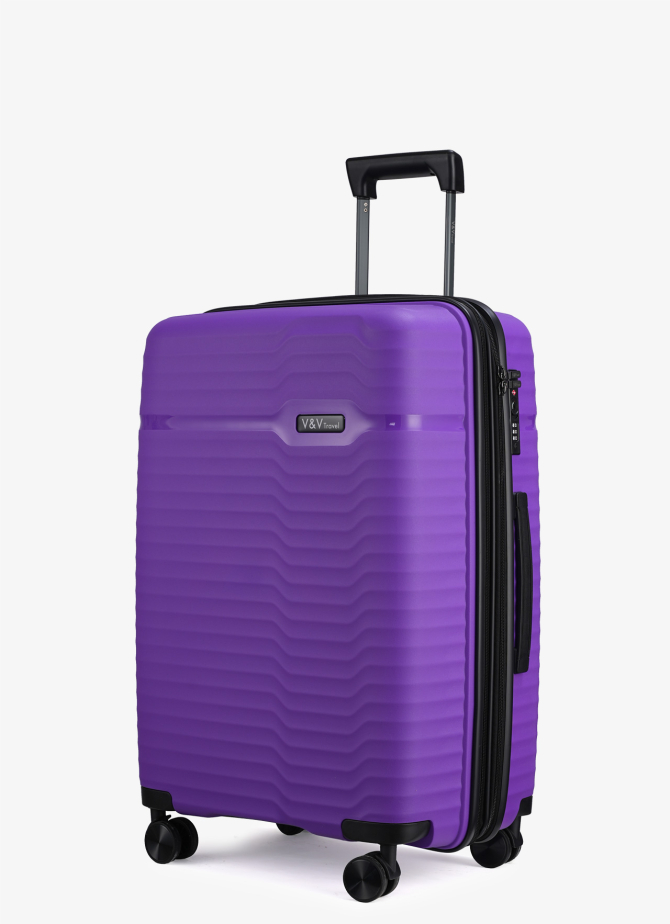 Валіза V&V Travel Summer Brave 8018-65 Purple