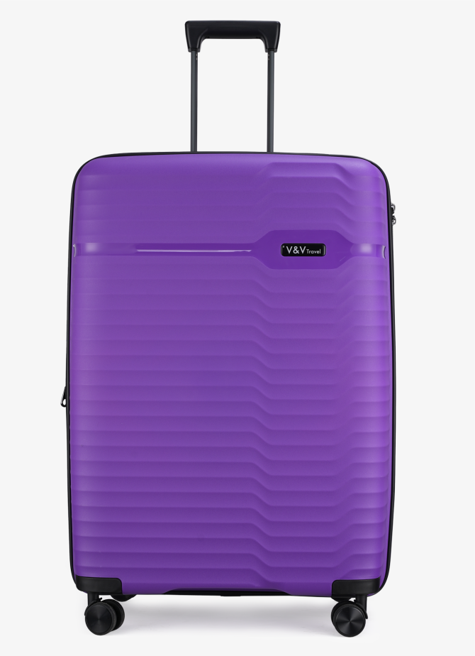 Валіза V&V Travel Summer Brave 8018-75 Purple