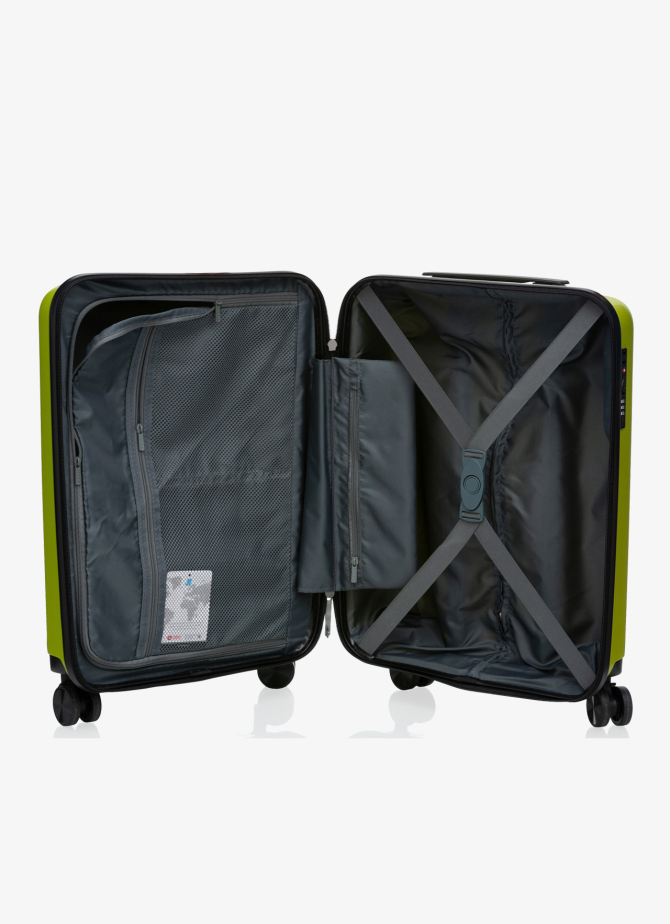 Suitcase V&V Travel Peace 8011-55 Olive