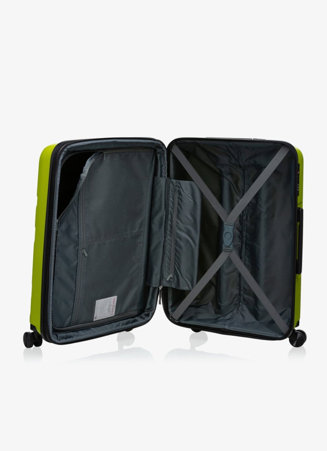 Suitcase V&V Travel Peace 8011-65 Olive