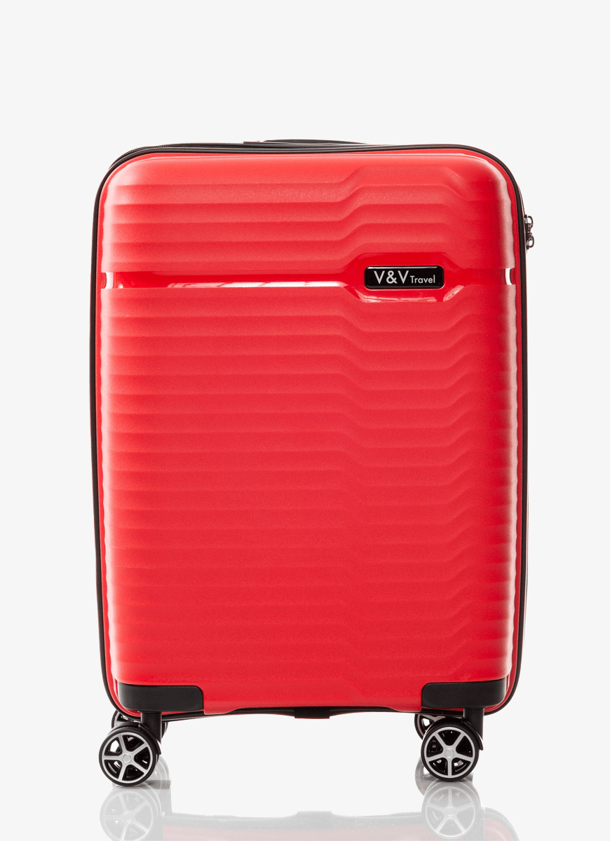 Suitcase V&V Travel Summer Brave 8018-55 Red