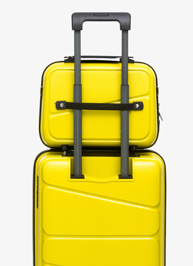 Beauty case V&V Travel Peace 8011-14 - Yellow