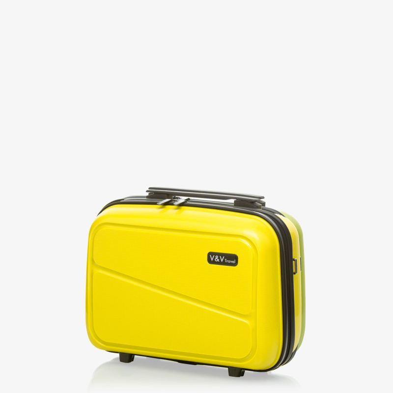 Beauty case V&V Travel Peace 8011-14 - Yellow