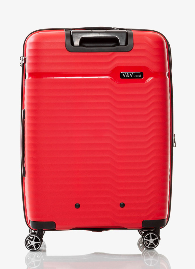 Валіза V&V Travel Summer Brave 8018-65 Red