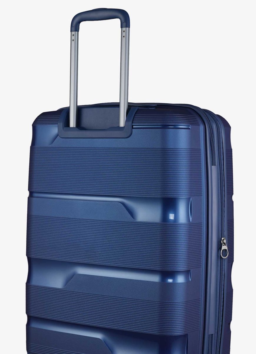 Валіза V&V Travel Metallo 8023-65 Blue