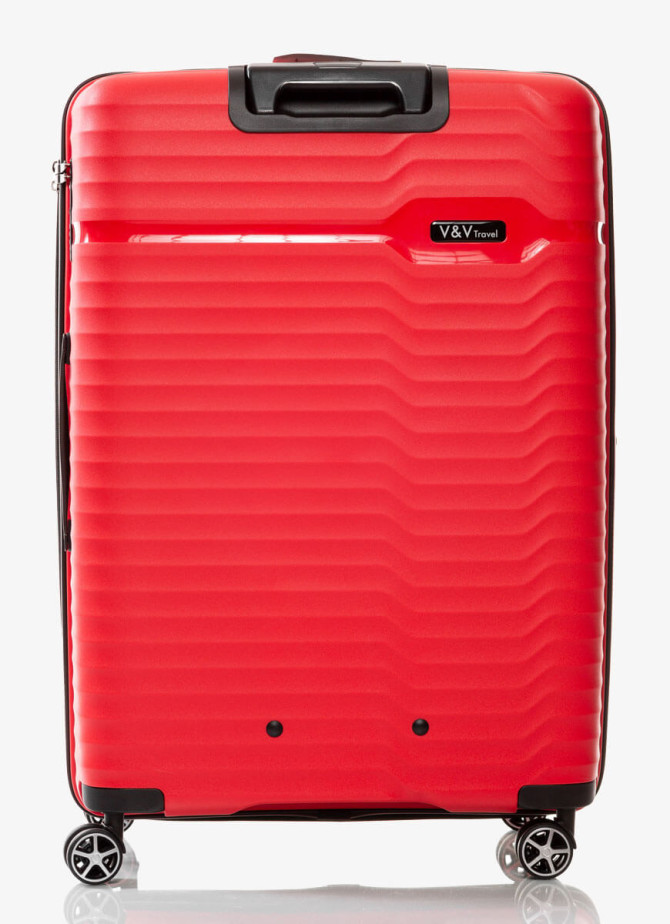 Suitcase V&V Travel Summer Brave 8018-75 Red