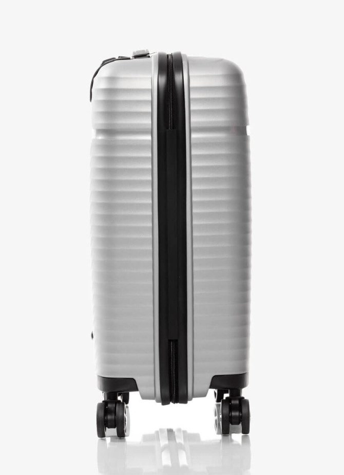 Suitcase V&V Travel Summer Brave 8018-55 Silver