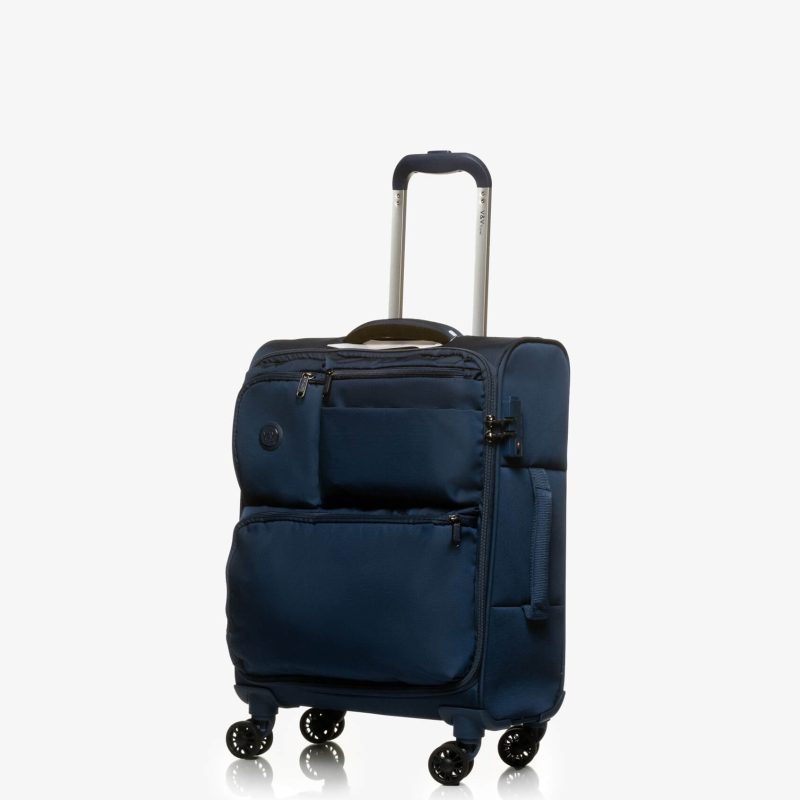 Suitcase V&V Travel One Life 8024-55 Blue